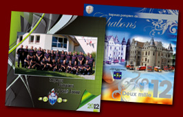 Calendrier pompier prestige