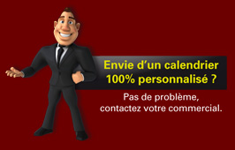 envie d'un calendrier de pompier 100% personnalisé?