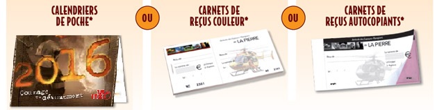 En cadeau pour toute commande de calendrier